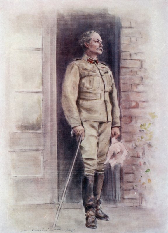 Pole-Carew altábornagy alkotó: Mortimer Ludington Menpes