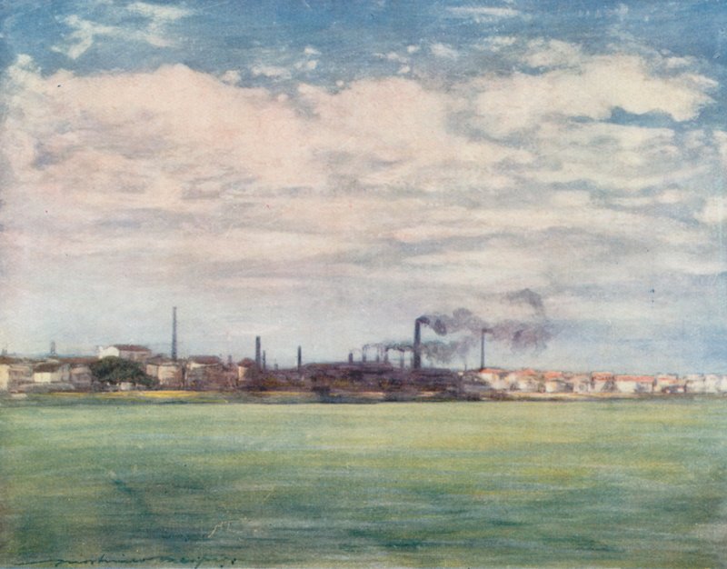 A Szajnán alkotó: Mortimer Ludington Menpes