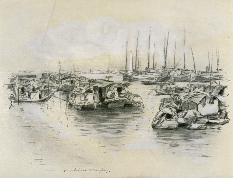 A Sárga folyón alkotó: Mortimer Ludington Menpes