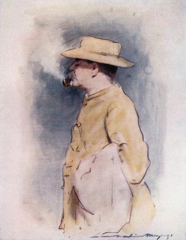 Rudyard Kipling alkotó: Mortimer Ludington Menpes