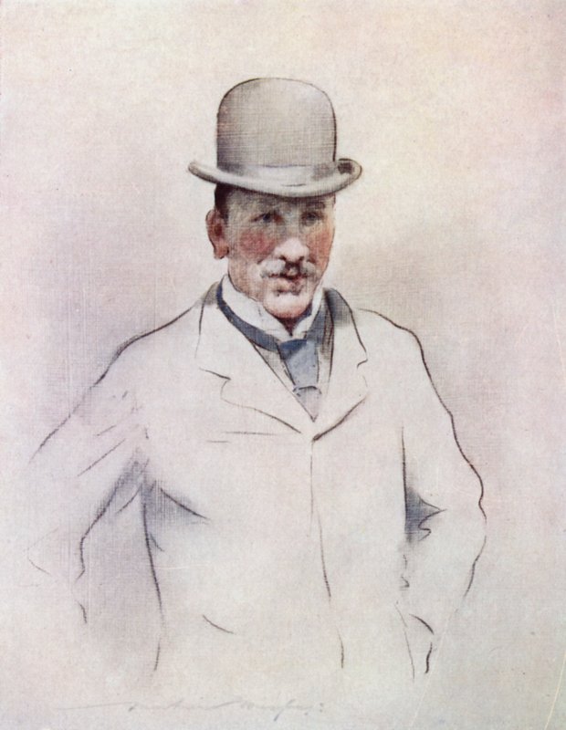 Sir Alfred Milner alkotó: Mortimer Ludington Menpes