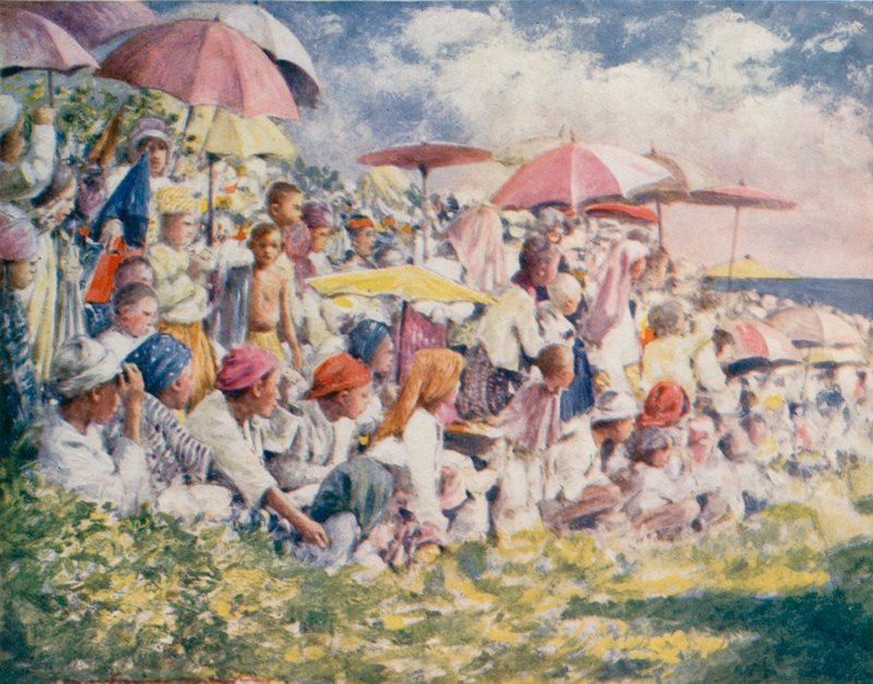 Hajóverseny nézése alkotó: Mortimer Ludington Menpes
