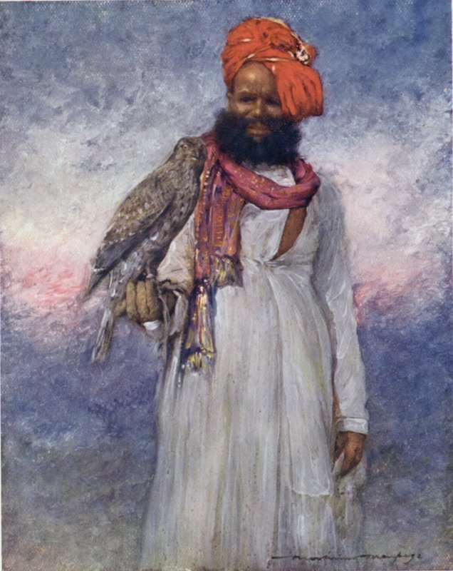 A Hawksmen of Rajgarh (Color Litho) alkotó: Mortimer Ludington Menpes