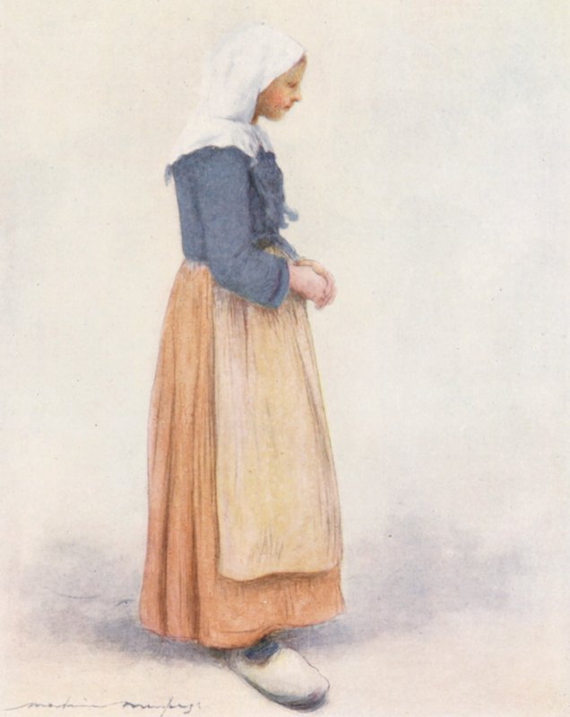 Marie (színes litográfia) alkotó: Mortimer Ludington Menpes