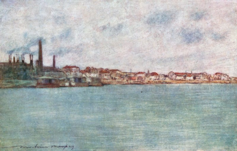 Útban Charenton felé alkotó: Mortimer Ludington Menpes