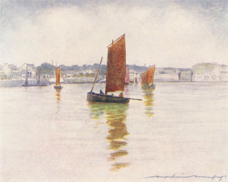 Reflections (színes litográfia) alkotó: Mortimer Ludington Menpes