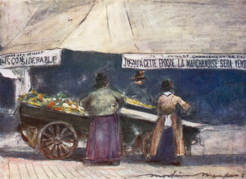 Rue de la Fayette alkotó: Mortimer Ludington Menpes