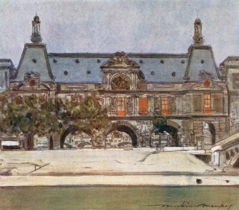 A Louvre alkotó: Mortimer Ludington Menpes