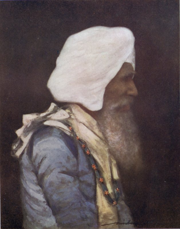 Nabha maharadzsa (színes litó) alkotó: Mortimer Ludington Menpes