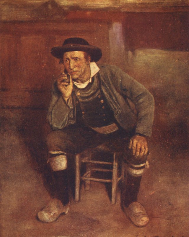 A ház ura (színes litográfia) alkotó: Mortimer Ludington Menpes