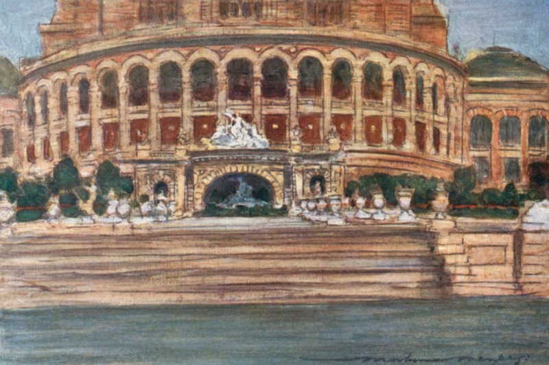 A Trocadero palota alkotó: Mortimer Ludington Menpes