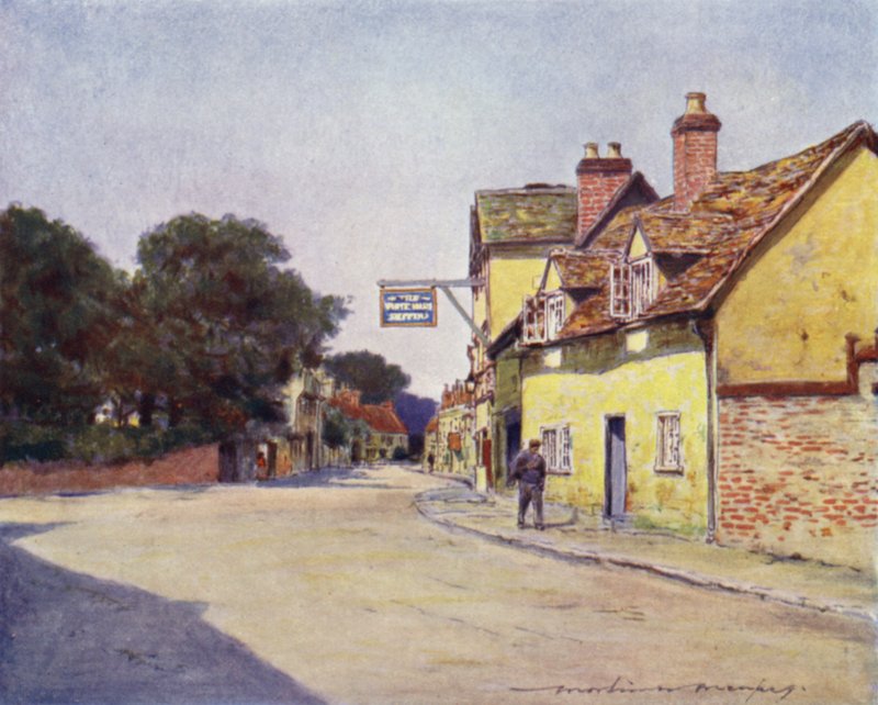 White Hart Hotel, Dorchester alkotó: Mortimer Ludington Menpes