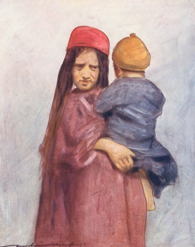 A világ gyermekei: (színes litográfia) alkotó: Mortimer Ludington Menpes