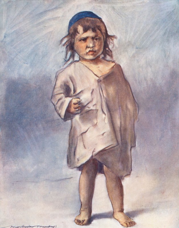 A világ gyermekei: Cashmere, Cross (színes litográfia) alkotó: Mortimer Ludington Menpes