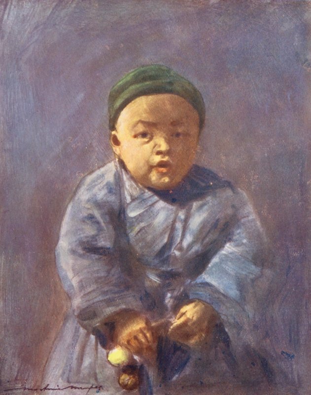 A világ gyermekei: (színes litográfia) alkotó: Mortimer Ludington Menpes