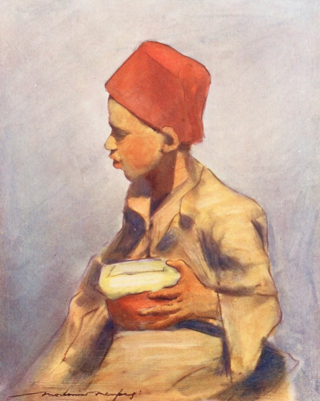 A világ gyermekei: (színes litográfia) alkotó: Mortimer Ludington Menpes