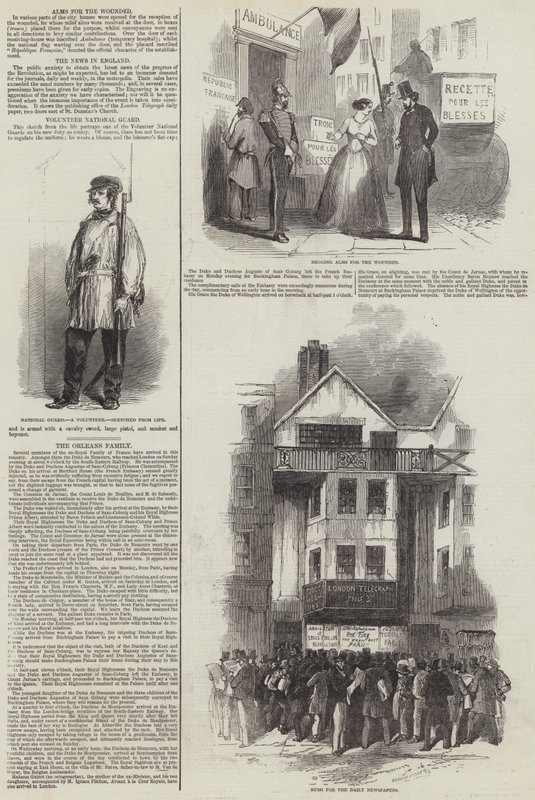 1848-as francia forradalom alkotó: Myles Birket Foster