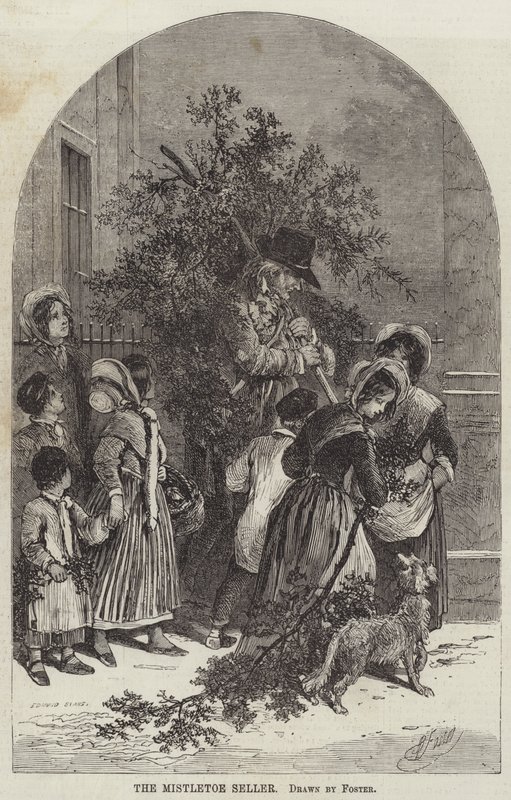 A fagyöngy eladó alkotó: Myles Birket Foster