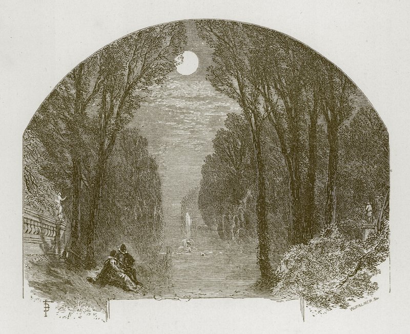 Cumnor Hall alkotó: Myles Birket Foster