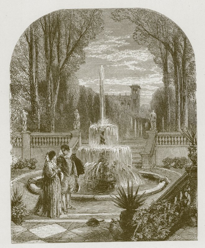 Lord Thomas és Fair Annet alkotó: Myles Birket Foster