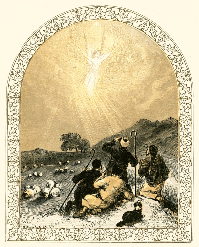 Pásztorok és angyal alkotó: Myles Birket Foster