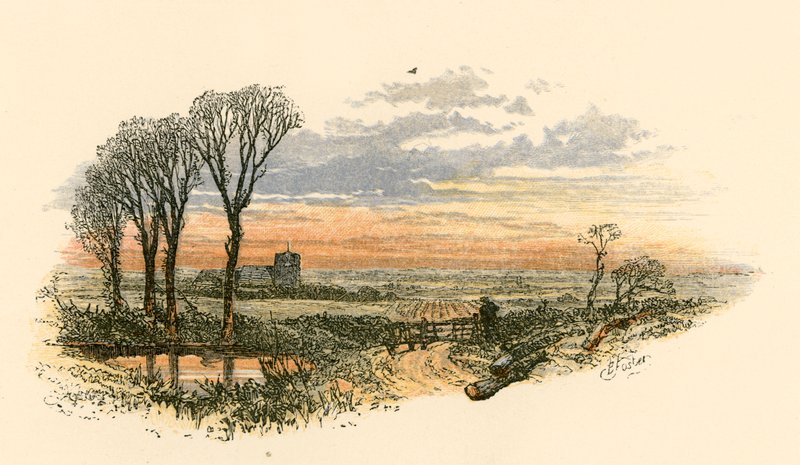 Vasárnap esti séta alkotó: Myles Birket Foster