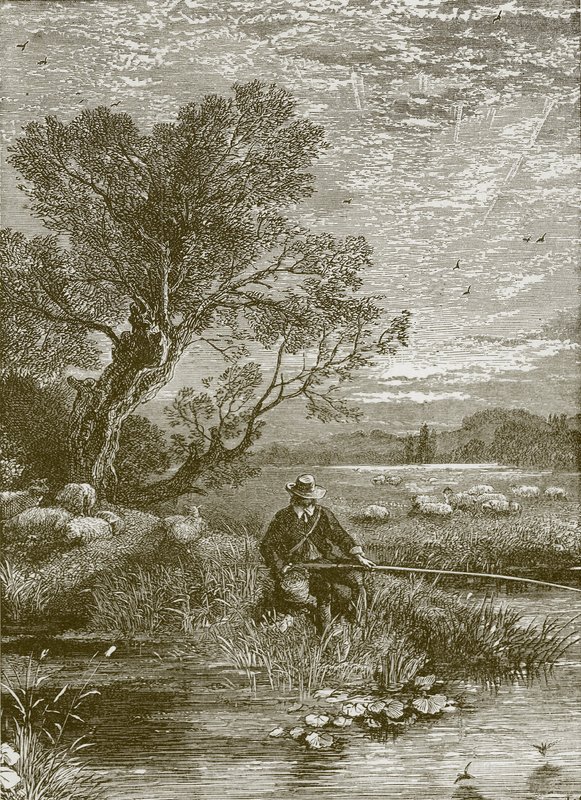 A horgász kívánsága alkotó: Myles Birket Foster