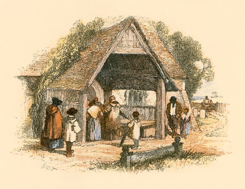 A falu temploma alkotó: Myles Birket Foster