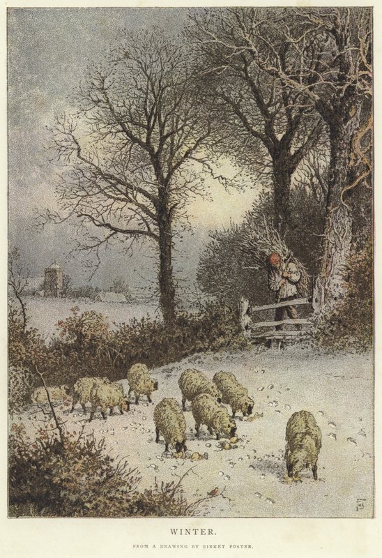 Téli alkotó: Myles Birket Foster