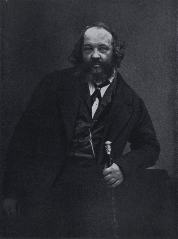 A forradalmár Michael Alekszandrovics Bakunin alkotó: Nadar