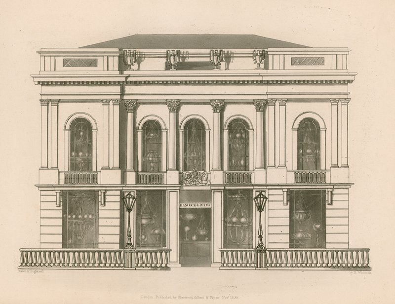 Vásároljon Hancock és Dixon, Pall Mall East, London alkotó: Nathaniel Whittock