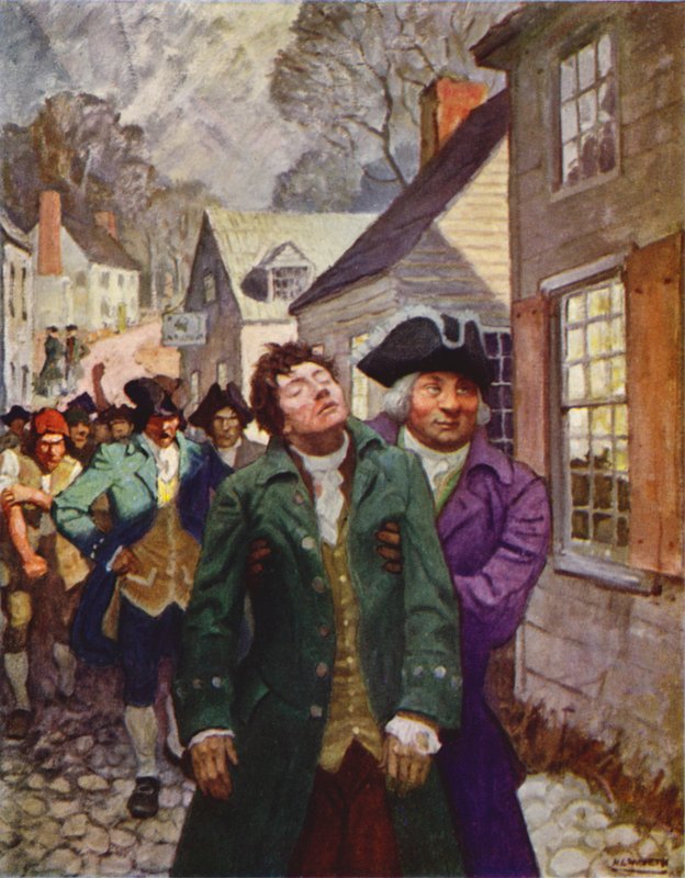 Johnny veresége a dokknál alkotó: Newell Convers Wyeth