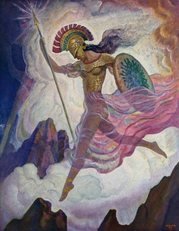 Odüsszeia: Athéné alkotó: Newell Convers Wyeth