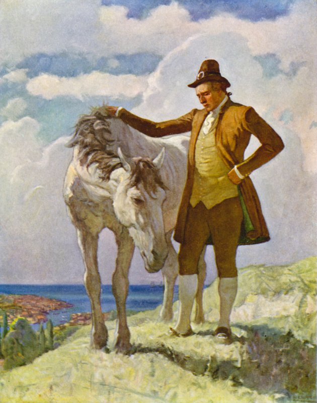 Sir Nat és a ló alkotó: Newell Convers Wyeth