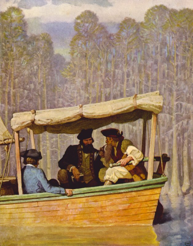 Flood kapitány alkotó: Newell Convers Wyeth