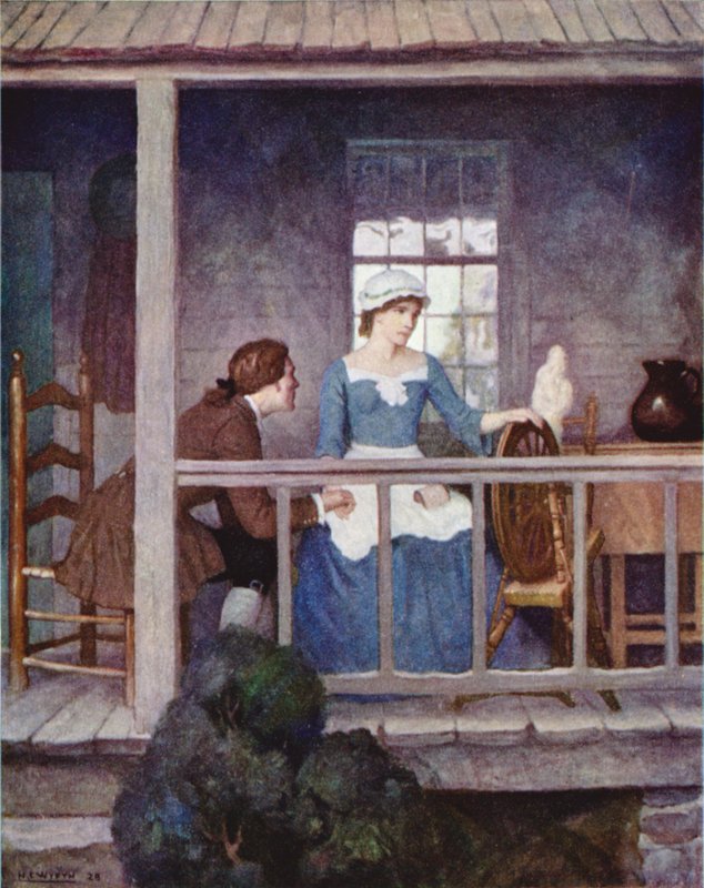 Sally Merrillee és Johnny alkotó: Newell Convers Wyeth