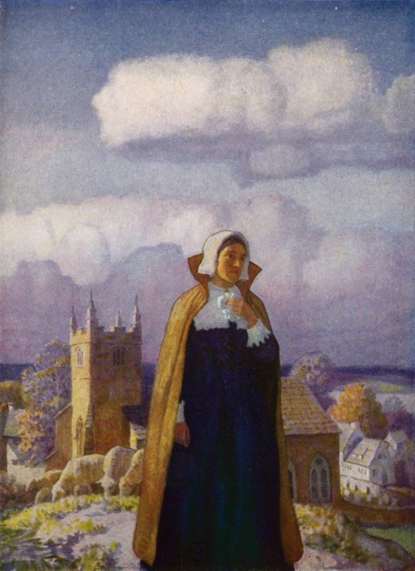 Illusztráció a Westward Ho! szerző: Charles Kingsley (színes litó) alkotó: Newell Convers (after) Wyeth