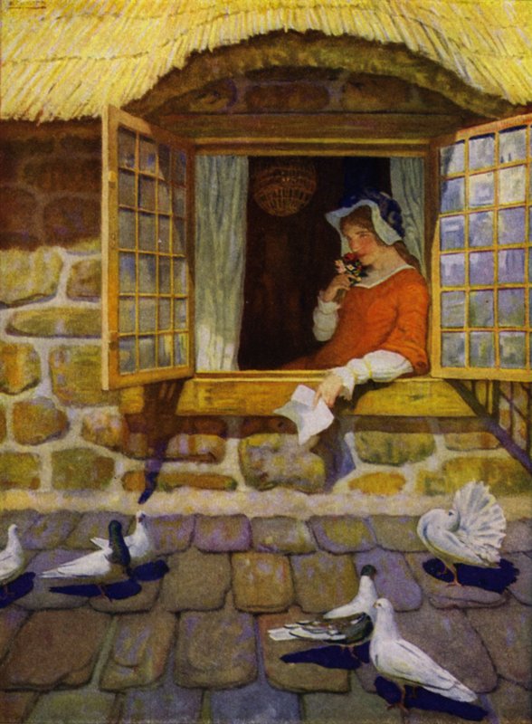 Illusztráció a Westward Ho! szerző: Charles Kingsley (színes litó) alkotó: Newell Convers (after) Wyeth