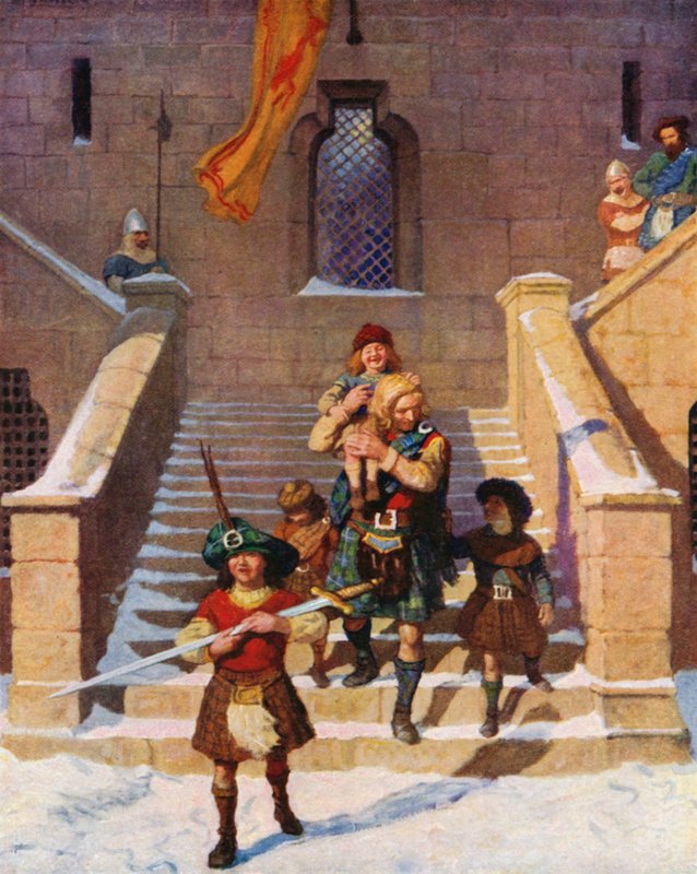 Wallace és a gyerekek alkotó: Newell Convers Wyeth