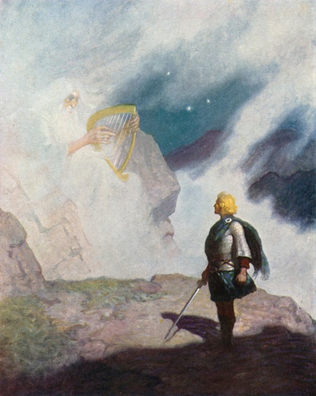 Wallace látomása alkotó: Newell Convers Wyeth