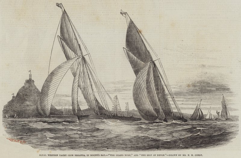 Royal Western Yacht Club Regatta, a Mount