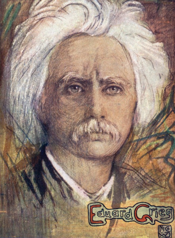 Norvégia: Grieg (színes litó) alkotó: Nico Jungman