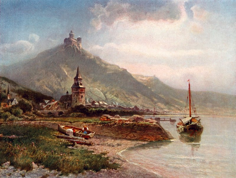 Braubach és a Marksburg alkotó: Nicolai Astudin