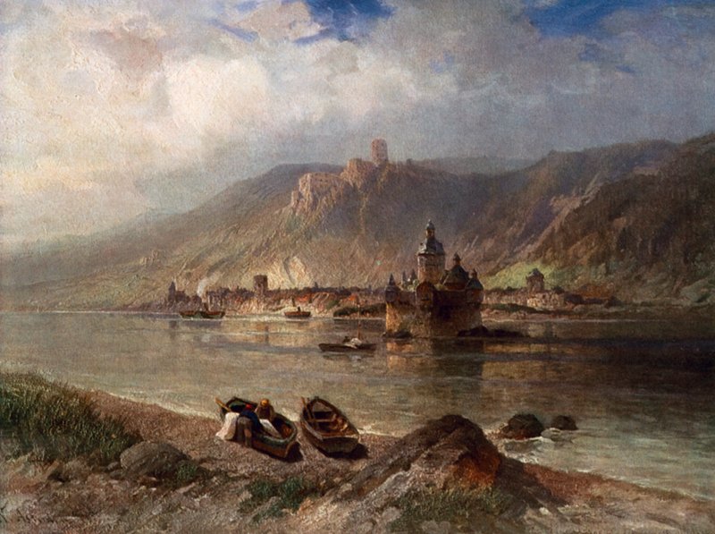 Caub és a Pfalz alkotó: Nicolai Astudin