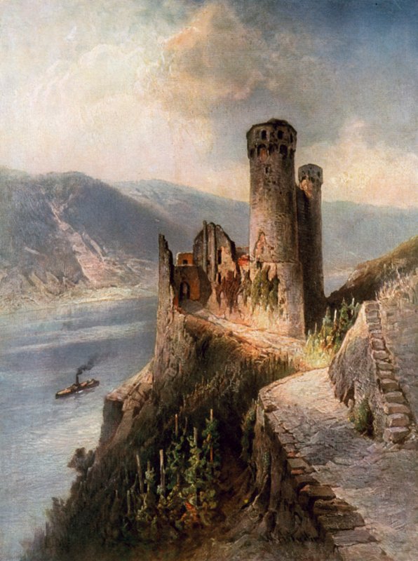 Ehrenfels romjai alkotó: Nicolai Astudin