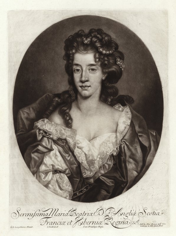 Modenai Mária portréja alkotó: Nicolas de Largillière