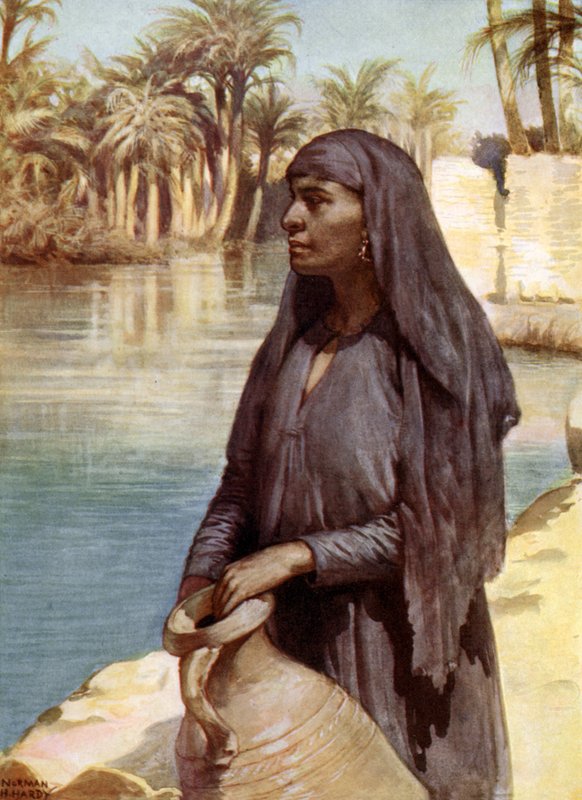 egyiptomi nő alkotó: Norman Hardy
