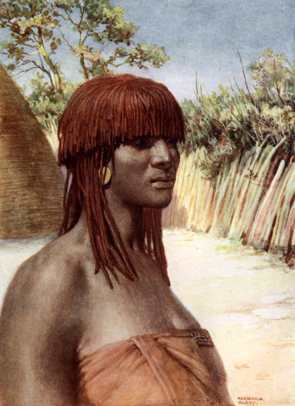 Pondo Girl: Dél-Afrika alkotó: Norman Hardy