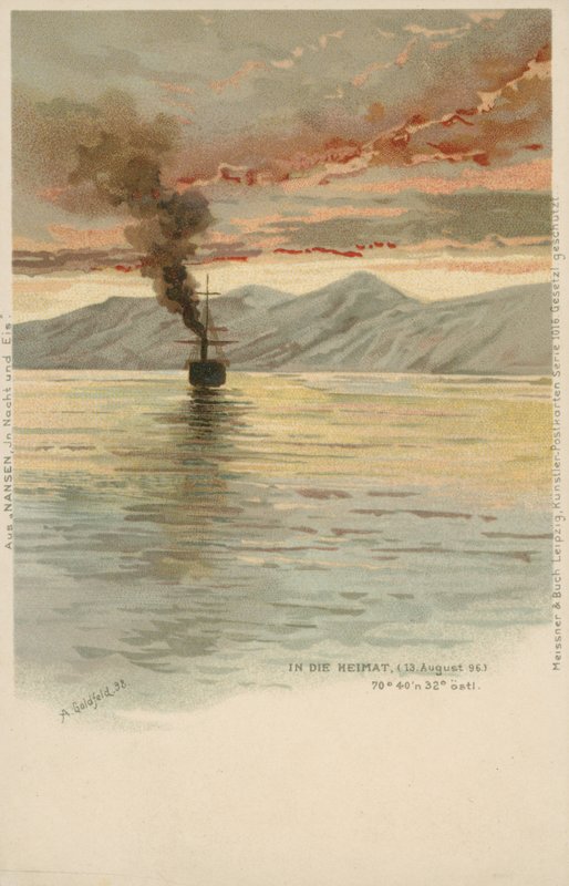 Nansen Fram-expedíciója, 1896. augusztus alkotó: Norwegian School