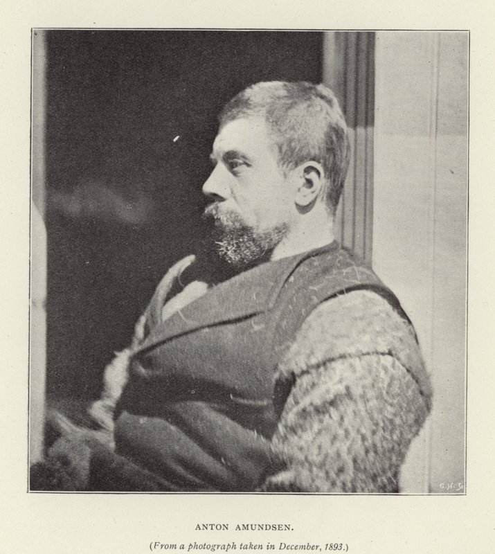 Anton Amundsen (f/w fotó) alkotó: Norwegian Photographer